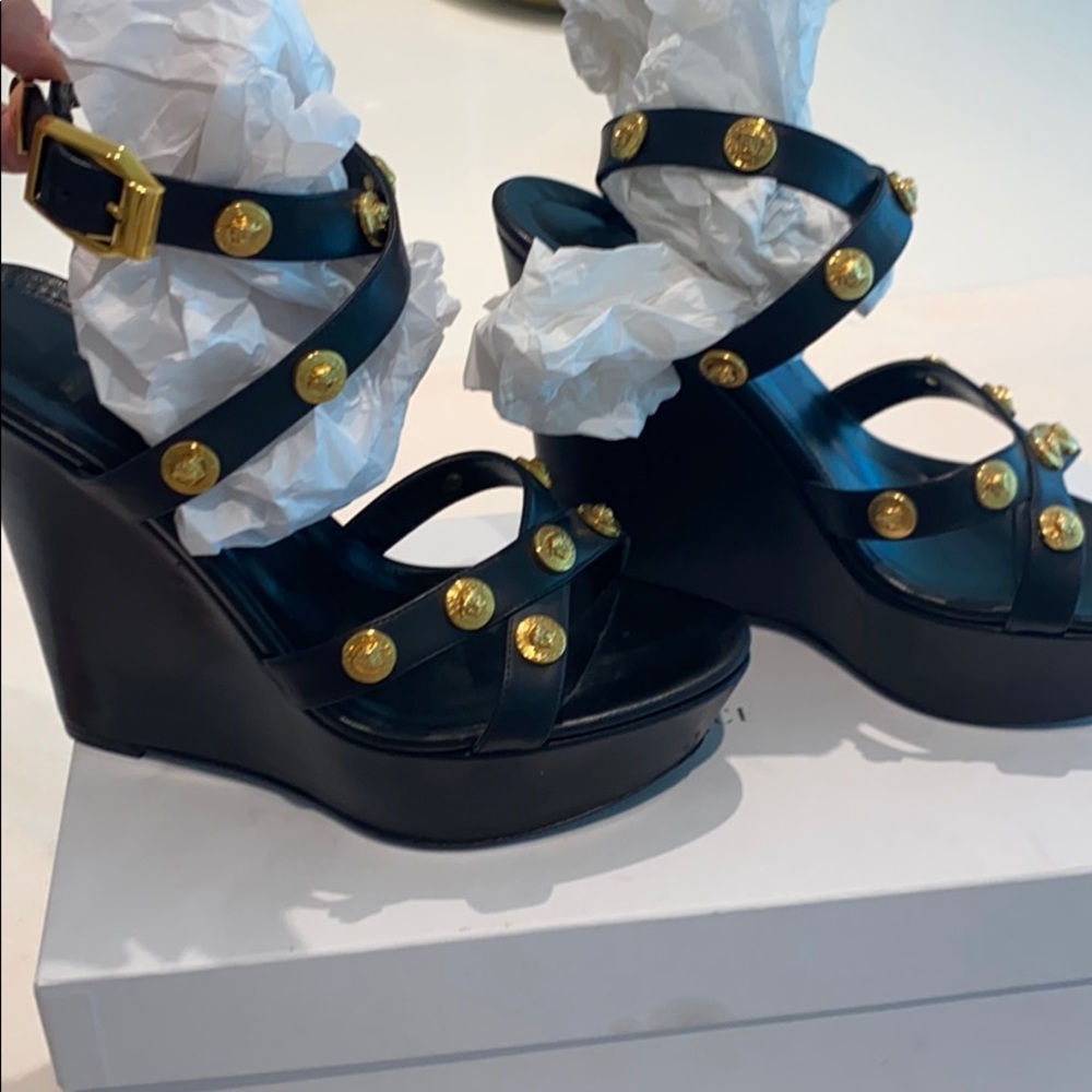 Versace wedges